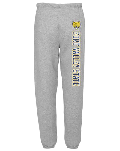 Official Collegiate Secondary Vertical Text Mens Jogger Sweatpants Collection 1