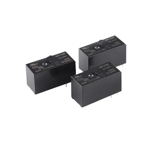 Relais HF115F 012-2HS4 12V 8A à commutation stable 6 broches
