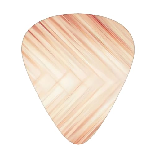 抽象アートプリントギターピック、ギタープレクトラムセルロイドピック12個、アコースティック、エレクトリック、ベースギター用クラシックトライアングルピック、0.46mm 0.71mm 0.96mmを含む