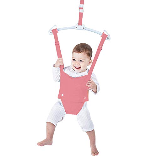 OUTING MAN Door Jumper Swing Bumper Jumper Exerciser Set with Door Clamp Adjustable