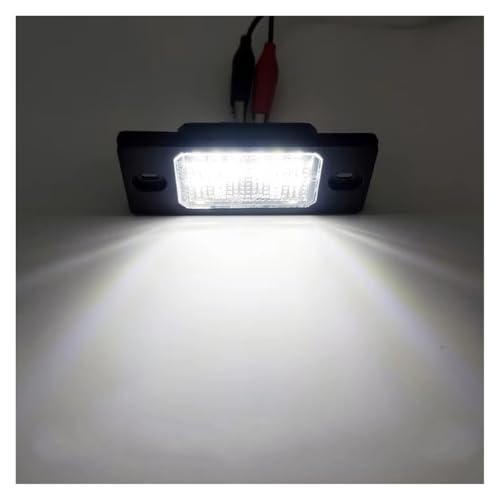 Lámpara LED placa matrícula luz blanca compatible con Cayenne 2002-2010 5