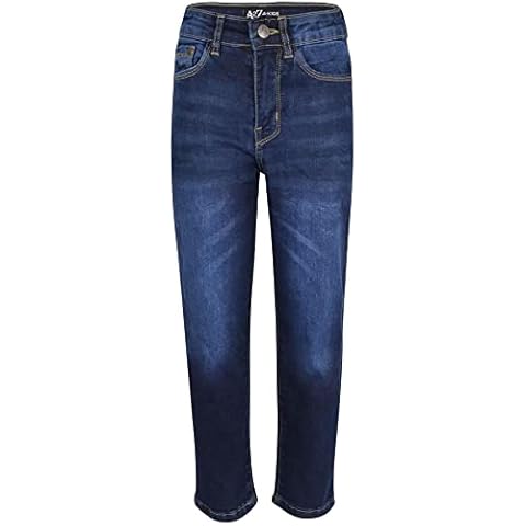 A2Z Kids Boys Straight Fit Boot Cut Jeans Cover