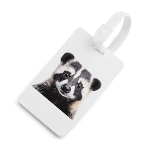 Badger TPU Luggage Tags for Suitcases Privacy Protection ID Label Travel Accessories Tag Gift