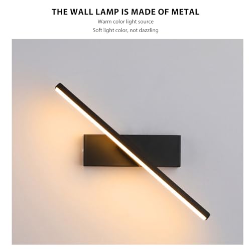 Lámpara de pared LED con luz blanca cálida y rotación 360° miniatura 5