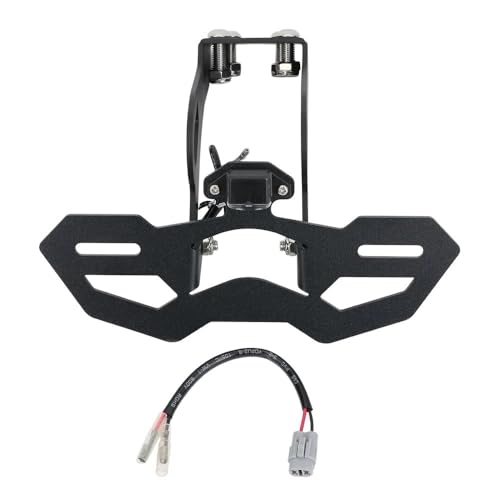 Support de plaque d'immatriculation moto noir pour ZX4R, ZX4RR et ZX25R