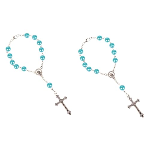 SBHXTDM Religieuse, Cadeau décoratif, Bracelet Classique en Croix de Jésus Crucifix pour Femmes Hommes