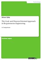 The Goal- and Process-Oriented Approach in Requirements Engineering: A Comparison 3668412510 Book Cover