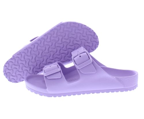 Image of Birkenstock Arizona EVA Essentials (Toddler /Little Big Kid) Sandal, Crocus, 3-3.5 Narrow US Unisex