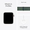 Apple Watch SE (2nd Gen) [GPS 40mm] Smartwatch with Starlight Aluminum Case with Lake Green Sport Loop One Size. Fitness and Sleep Trackers, Crash Detection, Heart Rate Monitor, Carbon Neutral #5