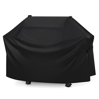Mightify Grill Cover 58 inch Compatible with Weber Genesis II, Genesis II LX 300 Series and Genesis 300 Series Gas Grills, Waterproof BBQ Cover for Outdoor Grill, Fade Resistant, Compared to 7130
