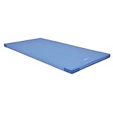 Grevinga® Fun-Turnmatte Soft (RG 35 - weich) (BLAU 200 x 100 x 6 cm) mit Klettecken