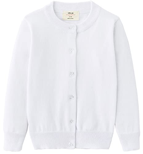 UMELOK Girls' Cotton Cardigan Sweater