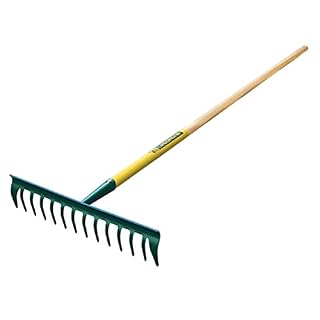 Leborgne râteau Duopro 14 dents courbes, tête 40 cm