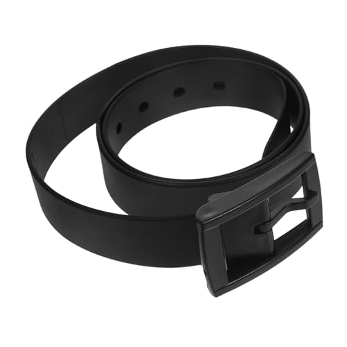 Unisex Adjustable Golf Rubber Belt with Comfortable Plastic Buckle for Casual Wear Lightweight and - Main Image