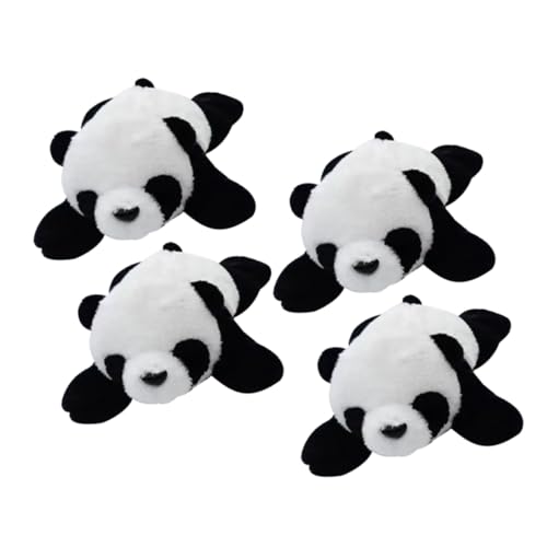 IMIKEYA 4Piezas Imanes Panda De Peluche Decoración Adorable para Refrigerador para Hogar y