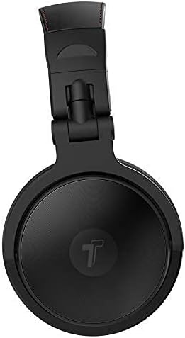 Thore Over-Ear iPhone Headphones with Lightning Connector – Closed Back Studio DJ Monitor Earphones w/Apple MFI Certified Cable (50mm Neodymium Drivers, V200 Black) - Image 8