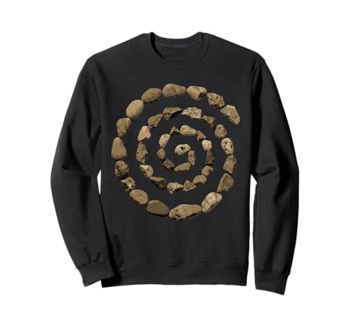 Grunge Stone Spiral 90s Vintage Nature Goblincore Geology �g���[�i�[