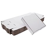 SOIMISS 30 piezas Cajas de Pizza Blancas de de Unidades Pequeñas de Resistentes y Reutilizables para Horno y Packaging para Takeaway