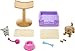 Barbie Multi-Themed Accessory Set with 3 Playets Themed to Lounging, Beach Day & Pet Playdate, Includes Total of 4 Pet Figures & 15 Accessories