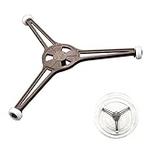 Compatibilité : conçu pour une utilisation avec des platines en verre mesurant 24,5 cm de diamètre, ce support rotatif pour four à micro-ondes fonctionne avec une gamme de modèles de micro-ondes — vérifiez la taille pour assurer un bon ajustement.