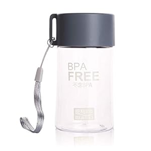 SUSHUN 150 ml plastic waterfles mini schattige waterfles voor kinderen kinderen draagbare lekvrije kleine waterfles…