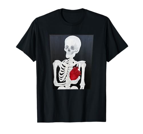 Skeleton with Heart T-Shirt