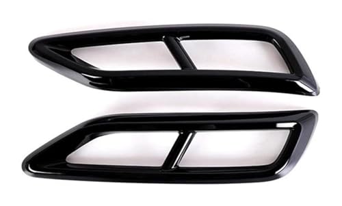 Marco decorativo para tubo de escape de Tiguan L 2021 acabado elegante cuatro gargantas
