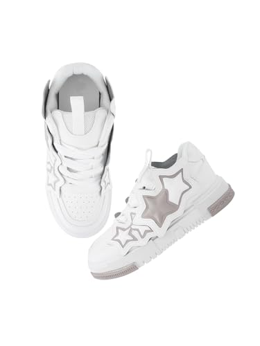 Image of The White Pole Trandy Casual Classy Comfortable Funky Sneakers Shoes for Men's and Boy's
