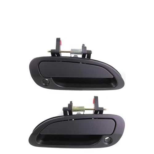 Poignée de porte extérieure noire mate pour Accord, kit rénovation 2 pièces