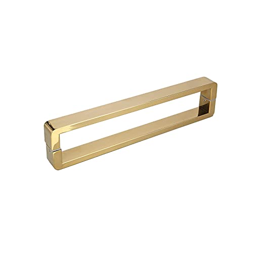Bouton de Porte Douche Or en Acier Inoxydable Miroir