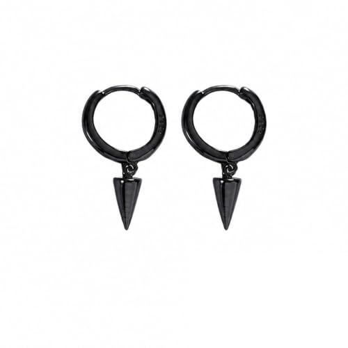 Image of Young & Forever Gift Stainless Steel Hoop Stud Earrings for Men and Boys