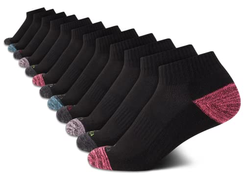 Comparativas de Refrigerador tienda los 10 mejores. 20 Nautica Women's Quarter Cut Moisture Control Athletic Socks with Cushioned Comfort (12 Pack), Size 4-10, Black Assorted
