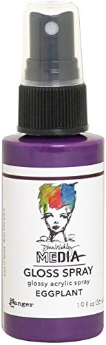 Dina Wakley Media Ranger Spray brillant aubergine 56 ml