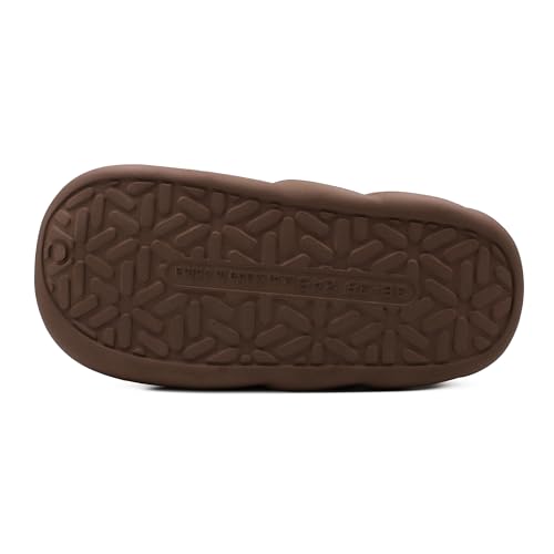 Image of VRITRAZ Women's Comfort Slip On Closed Toe Warm Winter House Clog Indoor Slipper with Cute Print and Degins