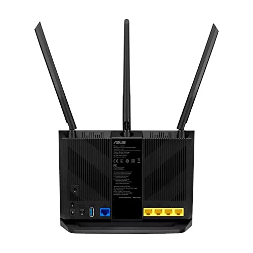 Roteador Asus RT-AC67P Archer AC1900 Dual Band 5 Portas Gigabit/USB 3.0 3 Antenas