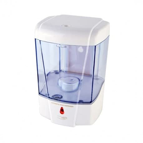 Dispensador de jabón y Shampoo automático de Pared 600 ml ergonómico Transparente Cover
