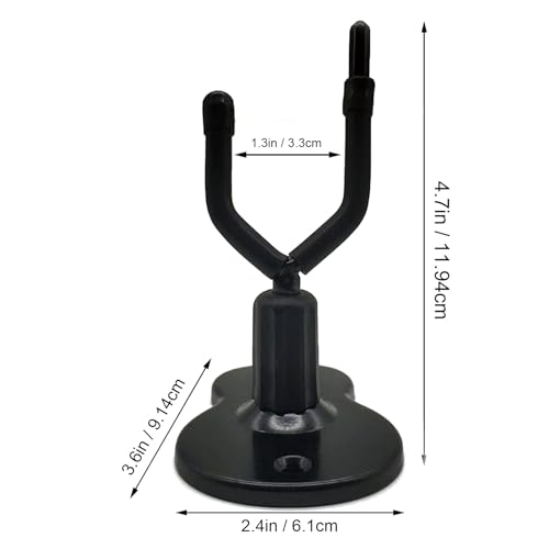 Geigenaufhänger mit Bogenhaken, Robust und Langlebig, Doppelkopf-Design, Einfache Installation für Zuhause und Studio (1PCS)