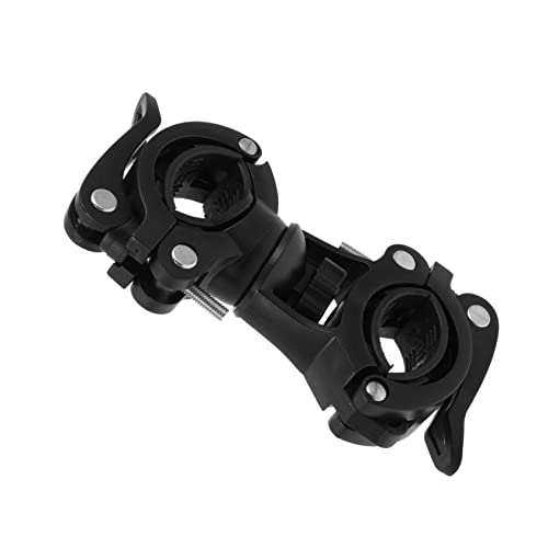 GALPADA 1Pc Sturdy Bike Flashlight Holder Flashlight Bracket for Easy Installation Durable Bike Accessory for Mountain Biking and Cycling High Grade Material