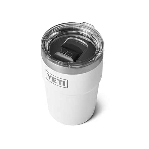 Image of YETI Rambler 16 oz Stackable Tumbler, Vacuum Insulated, Stainless Steel with MagSlider Lid | Stackable