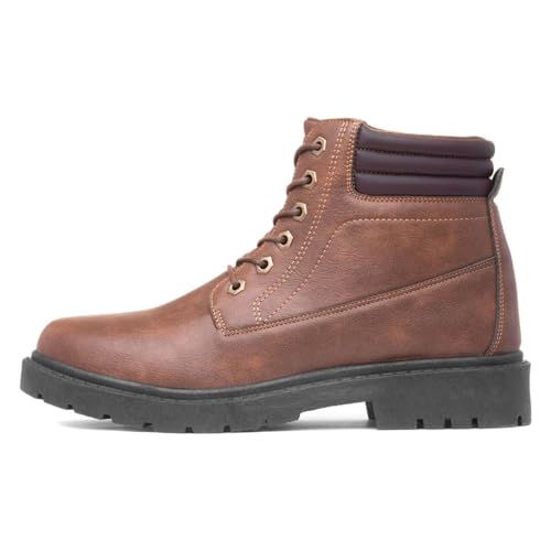 Urban Territory Bill Mens Tan Lace Up Boot