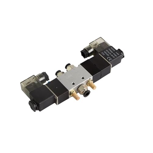 Bloc de vanne solénoïde pneumatique à 5 voies 4V330C-10 AC220V 8mm - 3