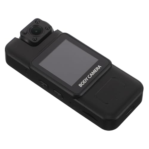 KOMBIUDA Cámara Deportiva Al Aire Libre CAM Sports para Ciclismo Pequeña Videocámara Portátil Pequeña Cámara Deportiva De Acción Portátil Negro Abs