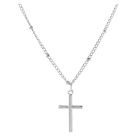 Collier croix argent SIYUPU Cover