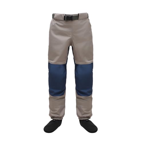 Raprance Traspirante Stockingfoot Vita Alta Pesca Wading Pants Waders