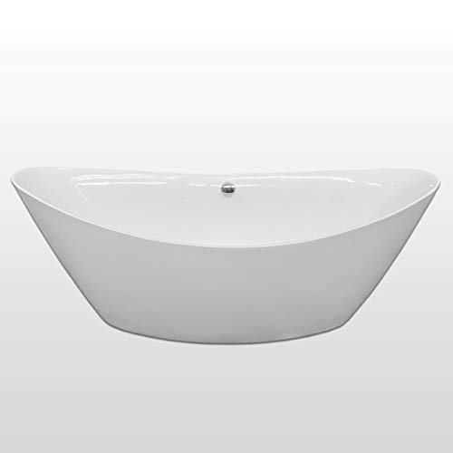 VASCA FREESTANDING BIANCA 180x80 cm MODERNA PER