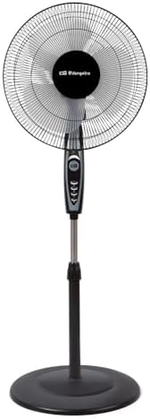 Orbegozo SF 0148, Ventilador de pie, 50 W, 3 velocidades de venti...
