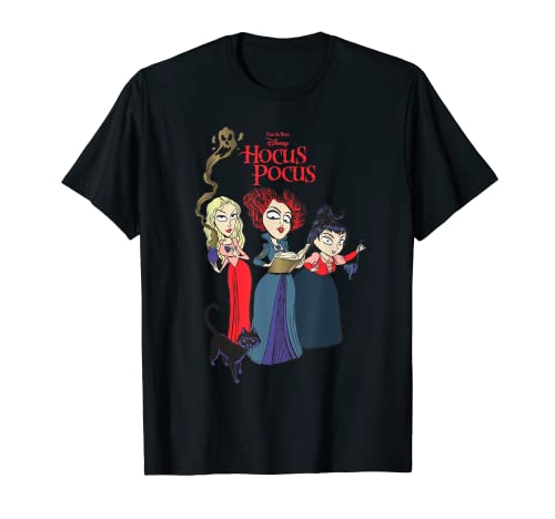 Disney Hocus Pocus Sanderson Sisters Witch Camiseta