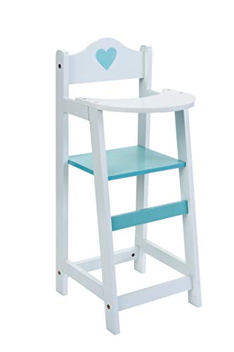 ENGELHART H.O. B.V. 604087 Poppen houten stoel met hartprint