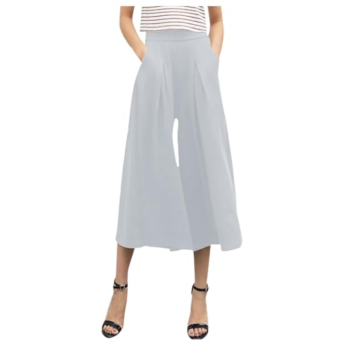 Pantalones de lino para mujer, pantalones de mezclilla con cordón, pantalones deportivos de algodón, para motocicleta, oficina, viajes, ciclismo, pantalones deportivos ajustados a la moda, gris, M