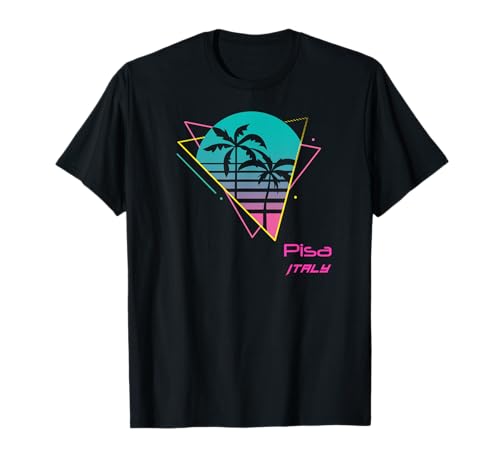 Retro Pisa Italia Camiseta
